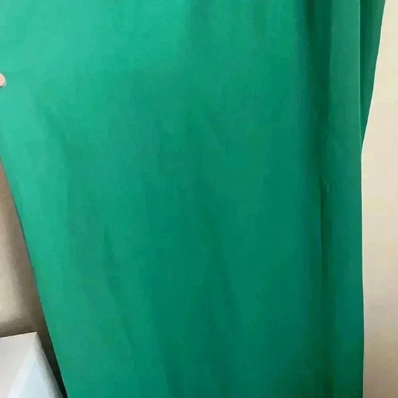 Everly High Neck Maxi Dress Green Size XS - Picture 3 of 9